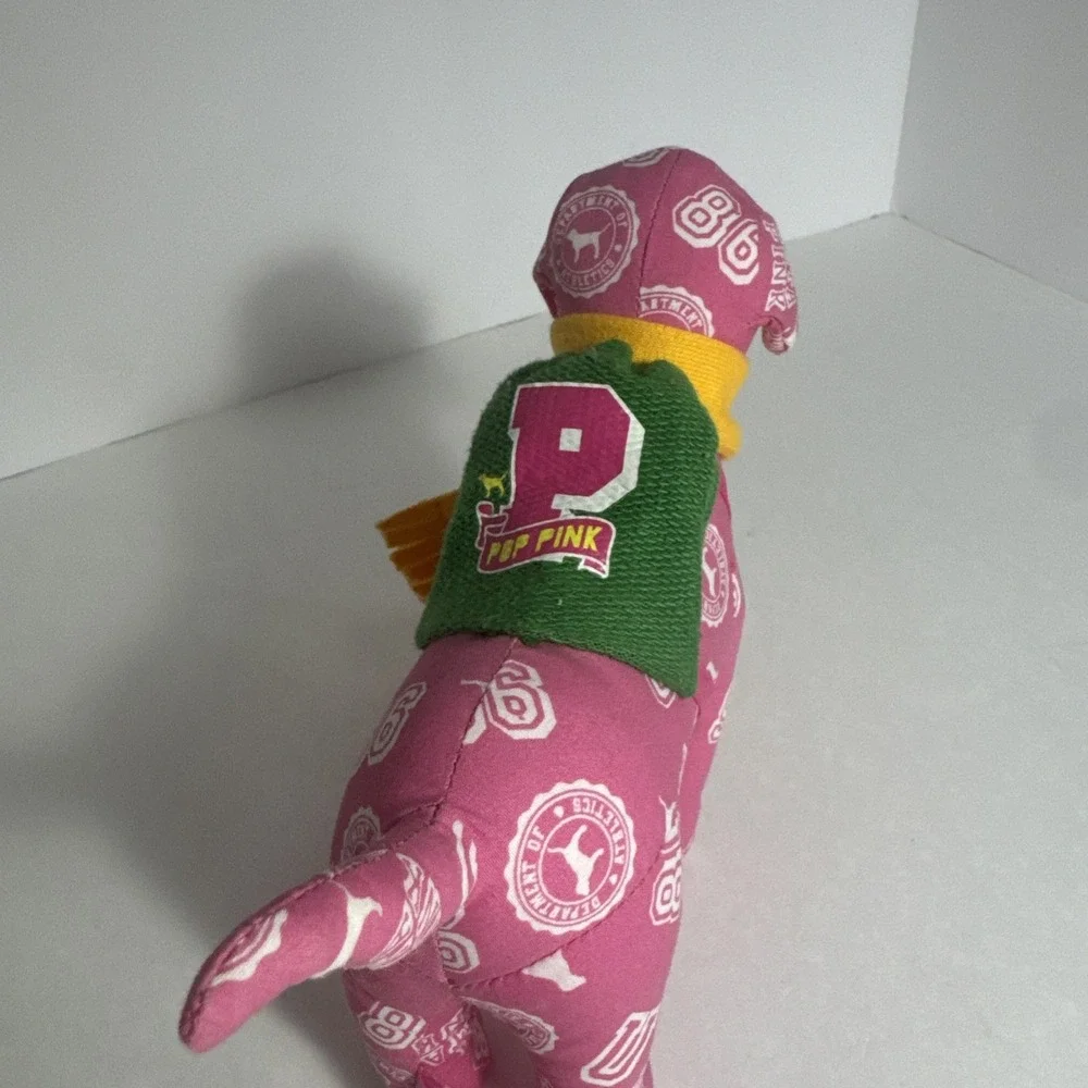 PINK Victoria's Secret‎ 2007 Phi Beta Dog Plush Stuffed Animal-Rare